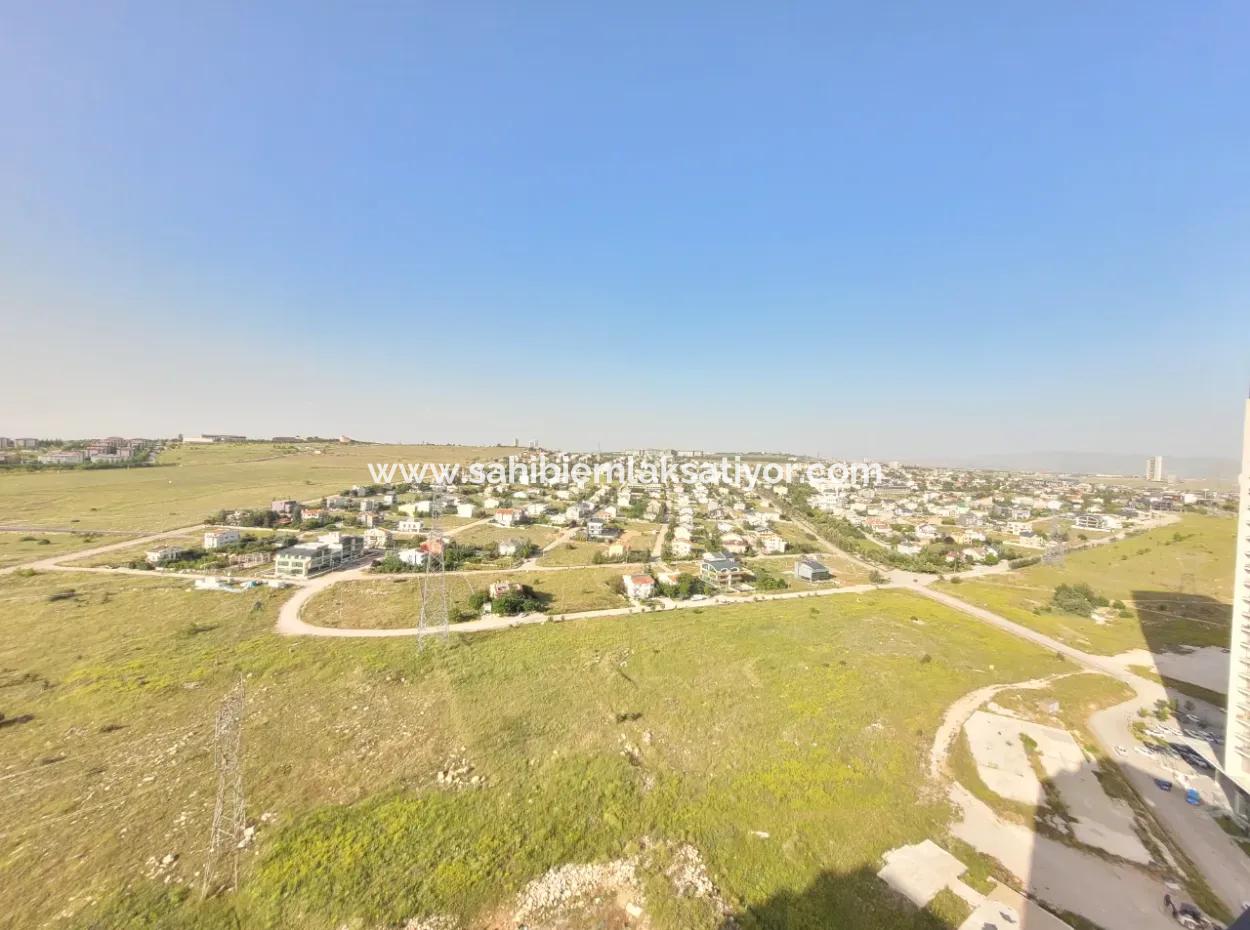 Beytepe İncek Bulvar Loft Zu Vermieten 2+1 68M² 21. Stock Boulevard Fassade Wohnung