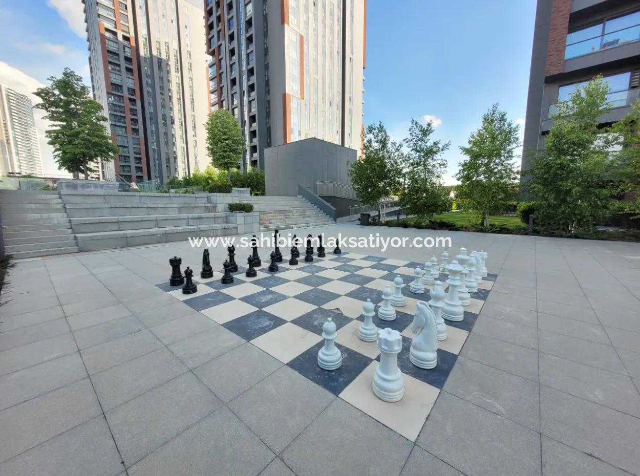 3+1 110M² 19Th Floor Boulevard View Apartment For Rent In Beytepe İncek Boulevard Loft Complex