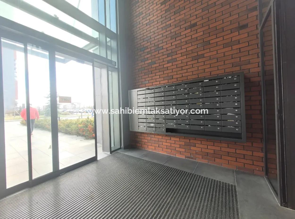 Beytepe İncek Bulvar Loft Zum Verkauf 1+1 55 M² Wohnung Im 17. Stock