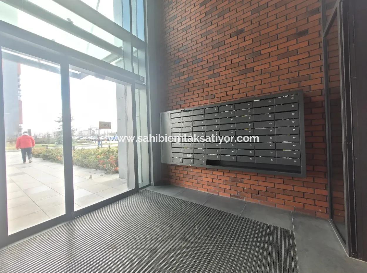 Beytepe İncek Bulvar Loft Zum Verkauf 1+1 55 M² Wohnung Im 17. Stock