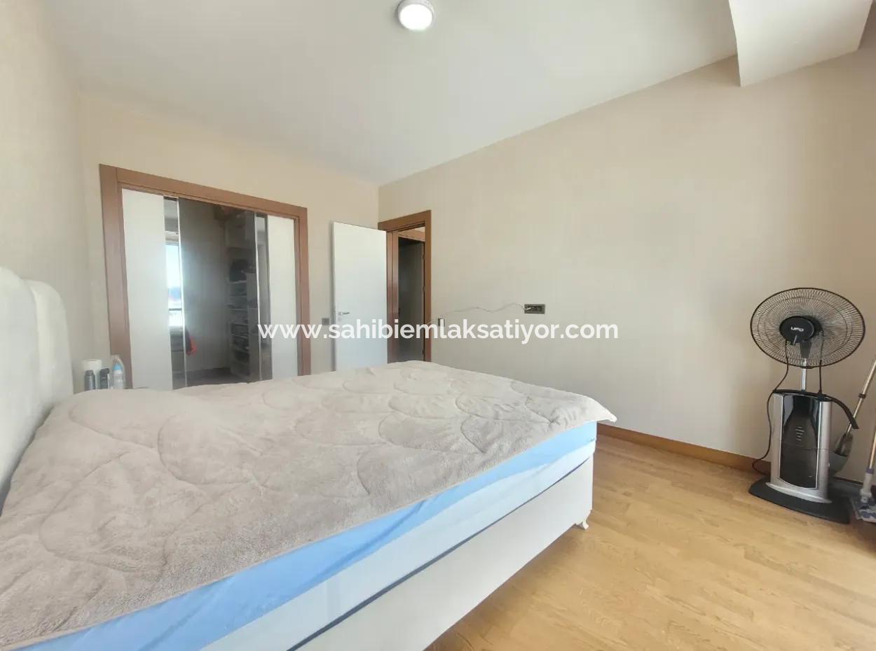 Frei Luxuriös Möbliert İncek Prestige Wohnung Im 18. Stock Zu Vermieten 1+1 62 M²