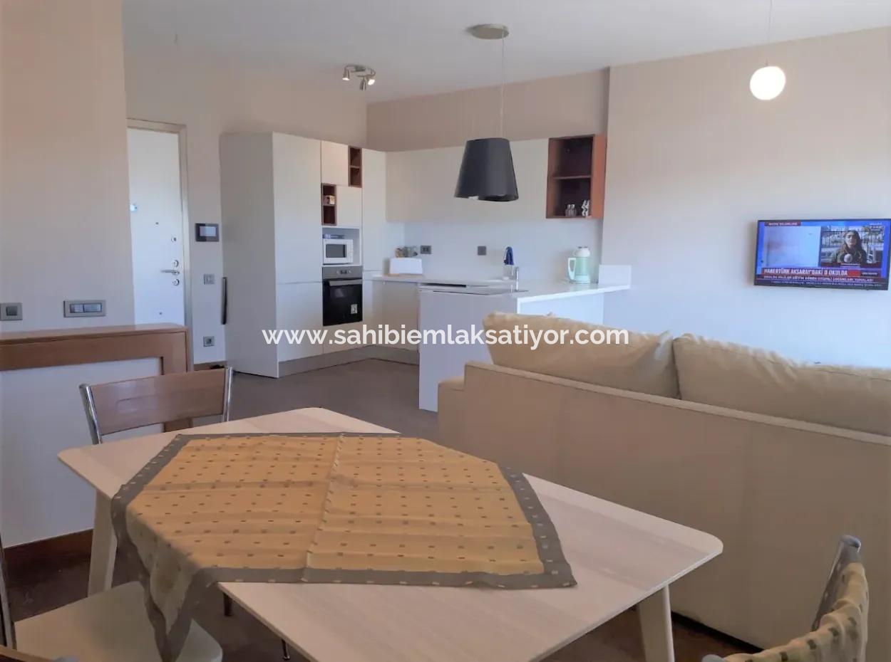 Empty Luxury Furnished İncek Prestige 1+1 62 M² 15Th Floor Apartment For Sale