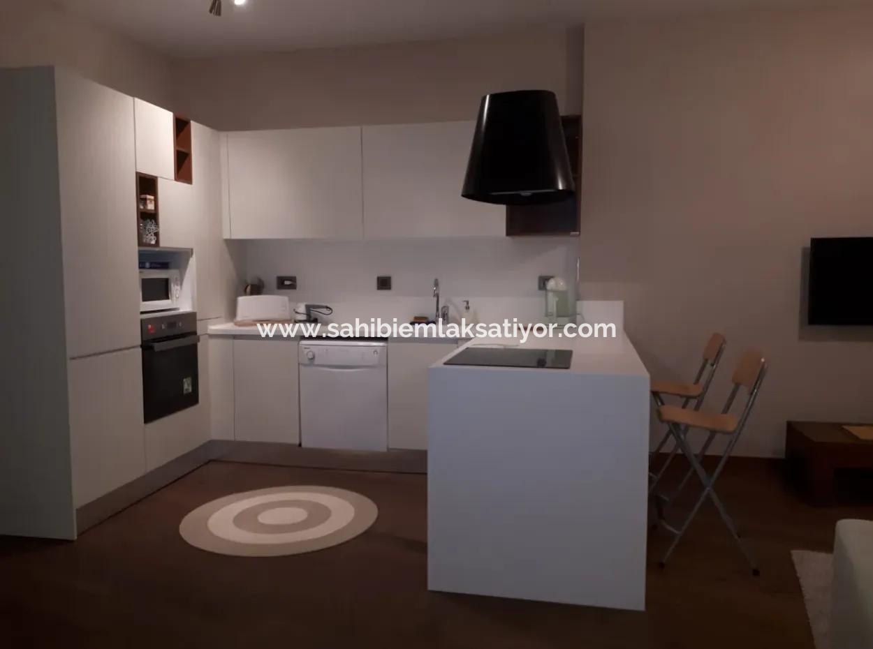 Empty Luxury Furnished İncek Prestige 1+1 62 M² 15Th Floor Apartment For Sale