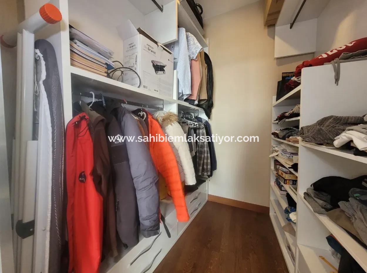 Vacant Luxury Furnished İncek Prestige  18Th Floor Apartment For Rent 1+1 62 M²