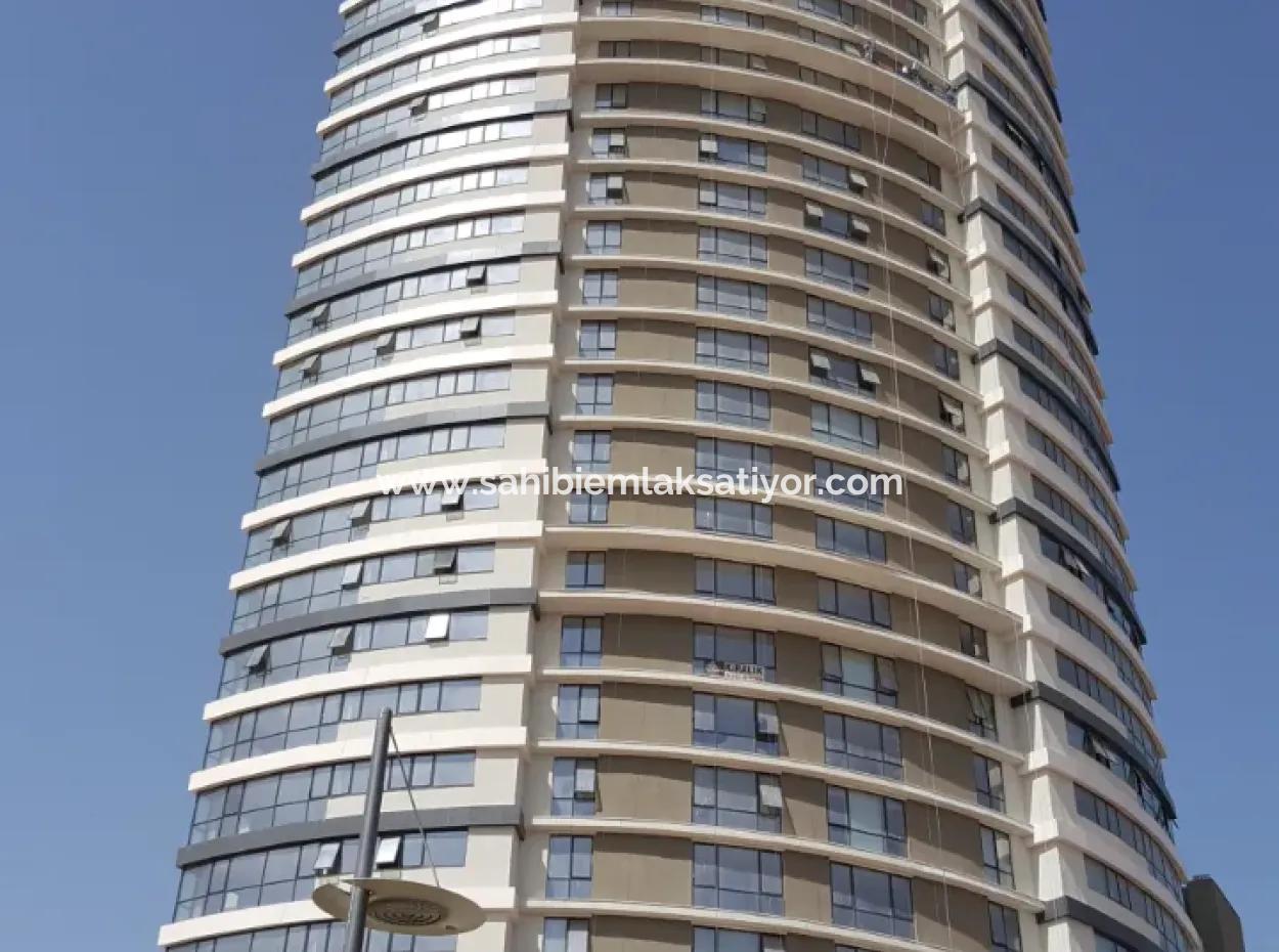 Vacant Luxury Furnished İncek Prestige  18Th Floor Apartment For Rent 1+1 62 M²
