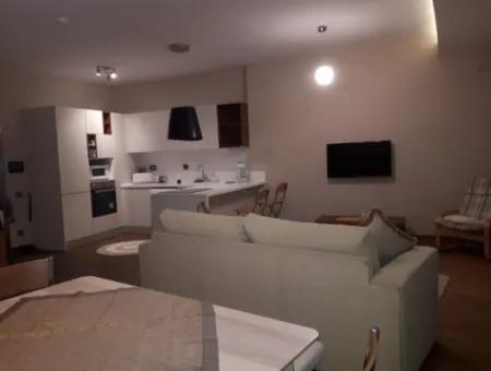 Empty Luxury Furnished İncek Prestige 1+1 62 M² 15Th Floor Apartment For Sale