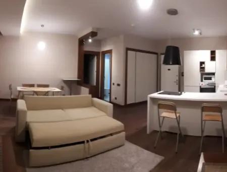 Empty Luxury Furnished İncek Prestige 1+1 62 M² 15Th Floor Apartment For Sale