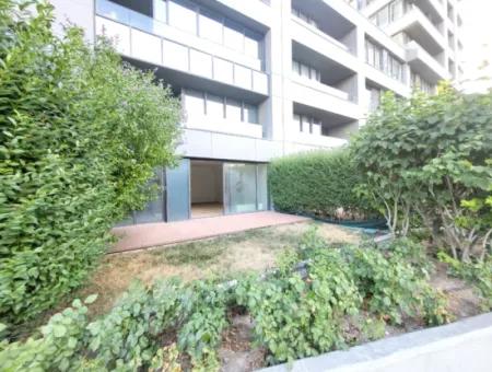 İncek Loft Suitable For Credit For Sale 2,5+1 Ground Floor Flat With Landscape View 2 Gardens