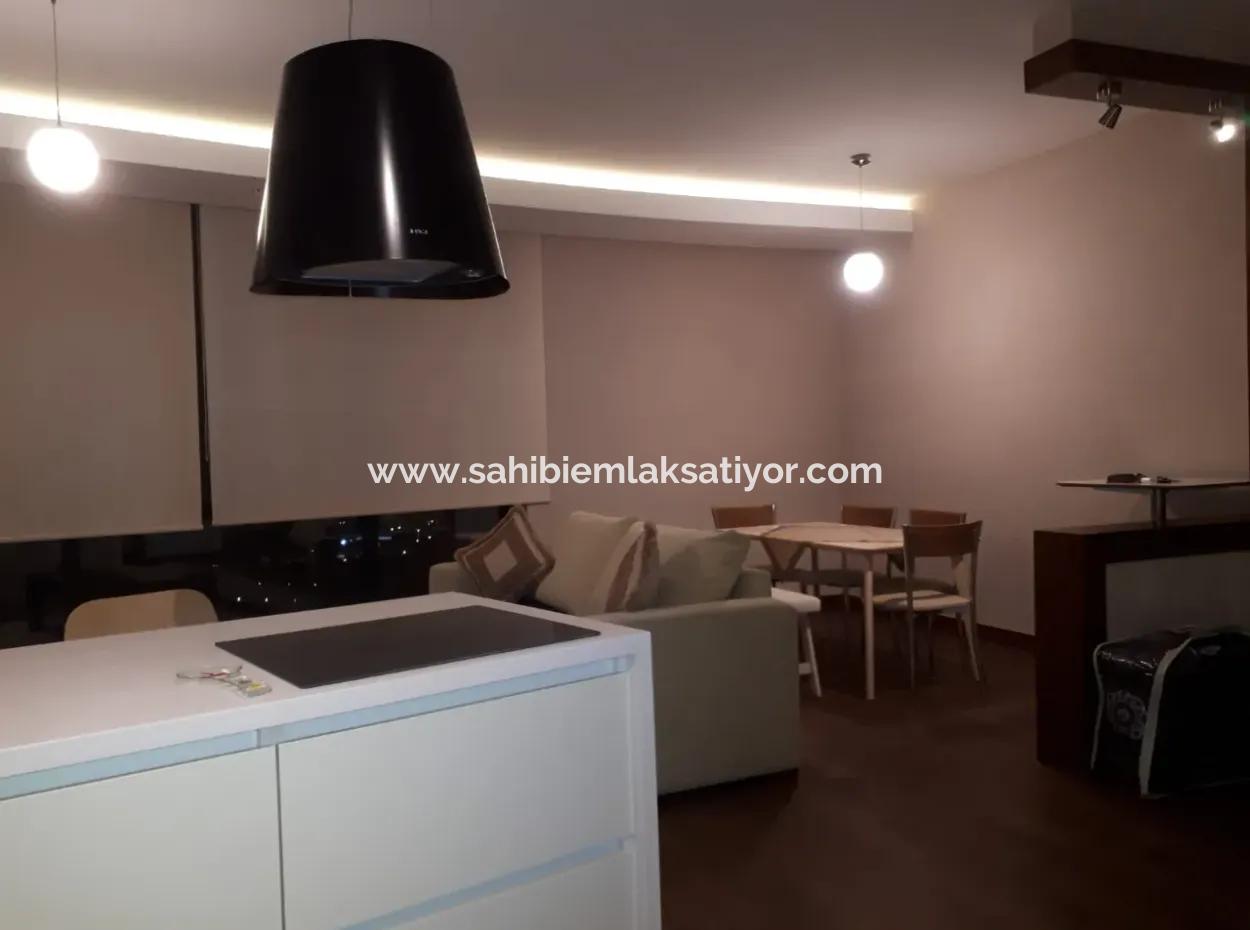Lüks Eşyalı  İncek Prestij Satılık  1+1 62 M² 15.Kat Daire