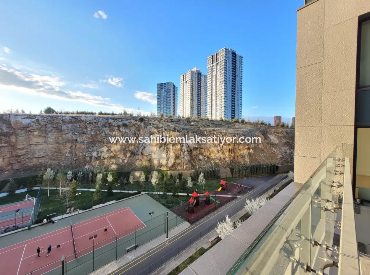 Eşyalı İncek Loft Kiralık  1+1 Şehir Manzaralı 2.Kat Daire