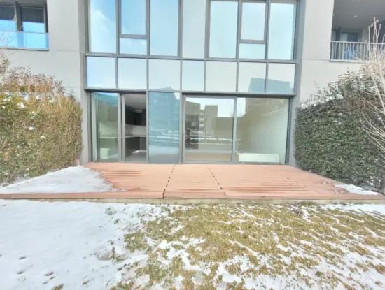 Boş Krediye Uygun İncek Loft Satılık 3+1 Bahçe Dubleksi Şehir Manzaralı Daire